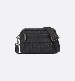 Dior Saffari Oblique Bag Black