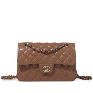 Chanel Jumbo Classic Flap Bag Brown