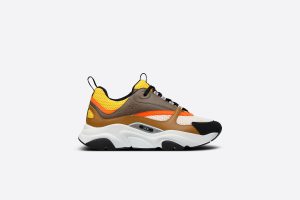Dior B22 Sneaker Brown Yellow