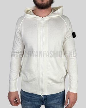 Stone Island Knitted Vest White