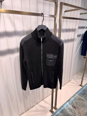 Prada Knitted Vest Black