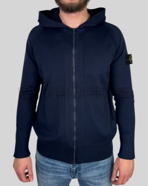 Stone Island Knitted Vest Navy Blue