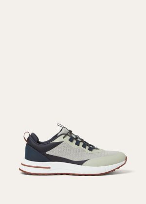 Loro Piana Weekend Walk Grey Navy