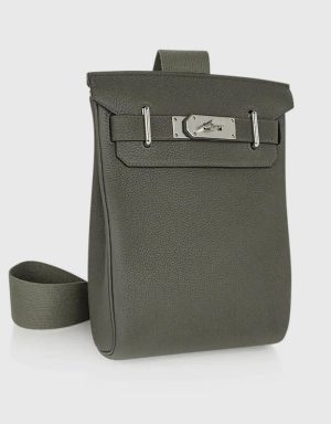 Hermes Hac A Dos Bag Olive Green