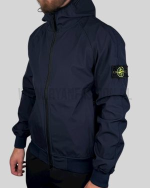 Stone Island Softshell Jacket Blue