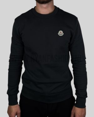Moncler Logo Patch Sweater Antraciet