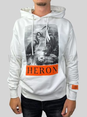Heron Preston NF Heron Hoodie White