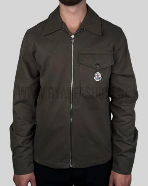 Moncler Logo Pocket Vest Green