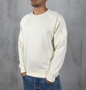 Stone Island Ghost Sweater Ecru