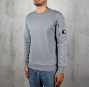 C.P. Company Lens Sweater Grey