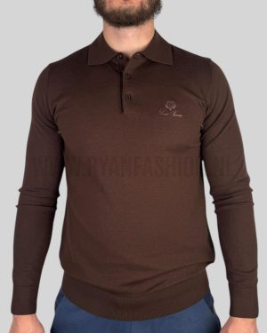 Loro Piana Polo Shirt Brown