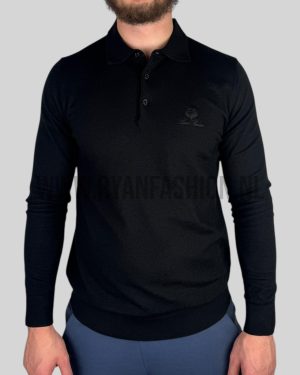 Loro Piana Polo Shirt Black