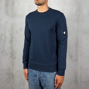 C.P. Company Lens Sweater Navy Blue