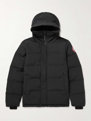 Canada Goose Macmillan Parka Jacket Black Red