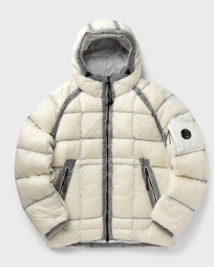 C.P. Company Shell Hooded Puffer Jacket White