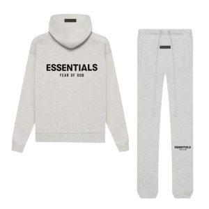 Fear Of God Essentials Tracksuit Light Oatmeal
