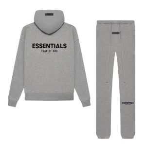 Fear Of God Essentials Tracksuit Dark Oatmeal