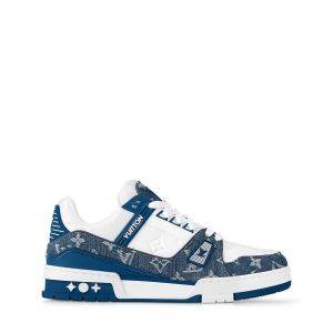 Louis Vuitton Monogram Trainers Blue