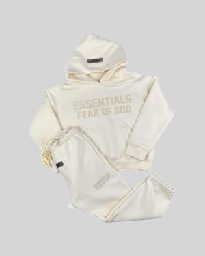 Essentials Tracksuit Beige Kids