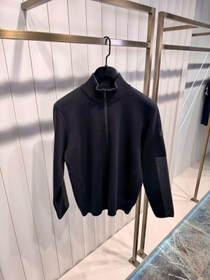 Moncler Re-Nylon Knitted Vest Black