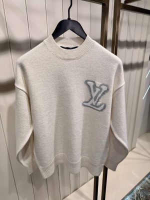 Louis Vuitton Knitted Sweater White
