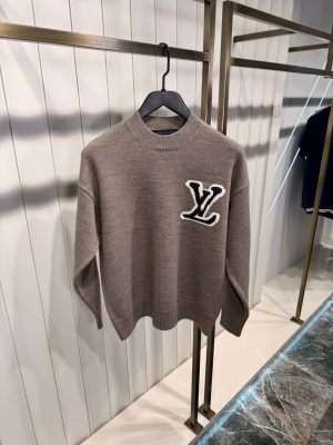 Louis Vuitton Knitted Sweater Brown