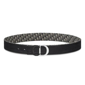 Dior Oblique Belt Black #7