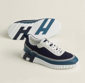 Hermes Bouncing Sneaker Dark Blue