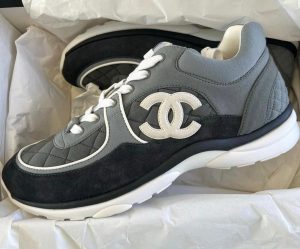 Chanel Low Top Sneaker Grey