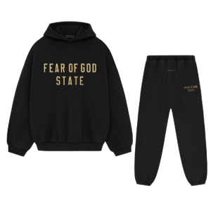 Fear Of God State Essentials Tracksuit Black