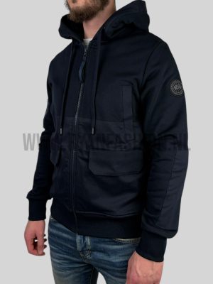 Canada Goose Ferris Full Hooded Vest Dark Blue