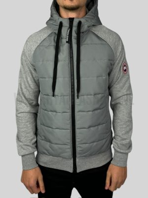 Canada Goose Hybridge Huron Full Zip Jacket Grey