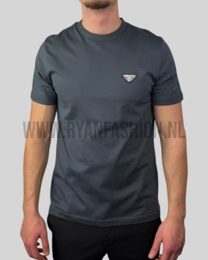 Prada Logo T-Shirt Antraciet