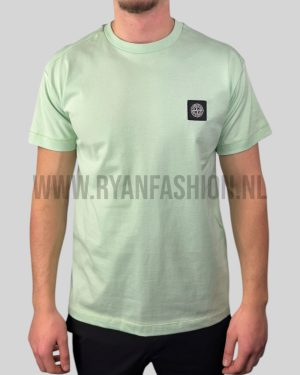 Stone Island Compass Patch T-Shirt Light Mint