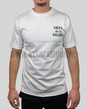 Gallery Dept Logo T-Shirt White Black