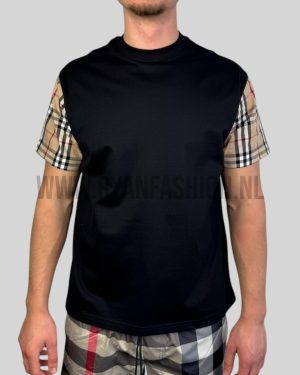 Burberry Vintage Check T-Shirt Black