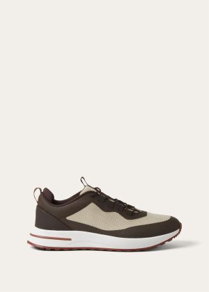 Loro Piana Weekend Walk Brown Beige