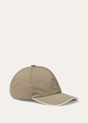 Loro Piana Logo Baseball Cap Thyme