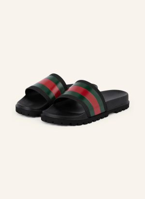 Gucci Pursuit Slippers Black