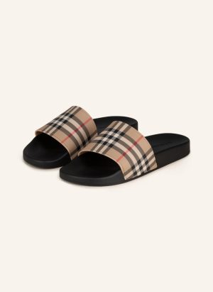Burberry Furley Slippers Beige
