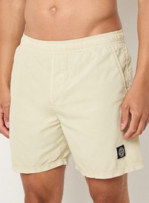 Stone Island Zwembroek Beige