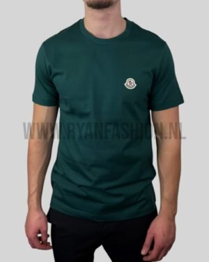 Moncler Logo T-Shirt Petrol Green