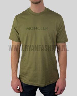 Moncler Logo T-Shirt Green