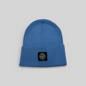 Stone Island Beanie Light Blue