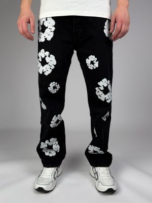 Denim Tears X Levi’s Cotton Wreath Jeans Black