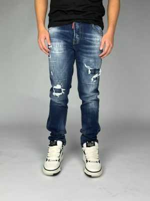 Dsquared2 Cool Guy Ripped Jeans Dark Blue