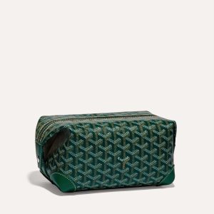 Goyard Bowling 25 Toiletry Bag Green
