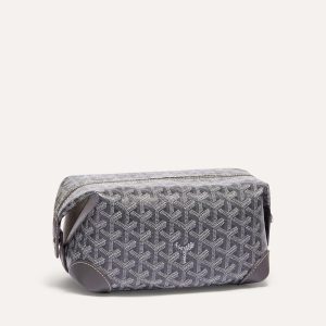 Goyard Bowling 25 Toiletry Bag Grey