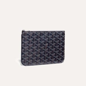 Goyard Sénat PM Pouch Bag Navy Blue