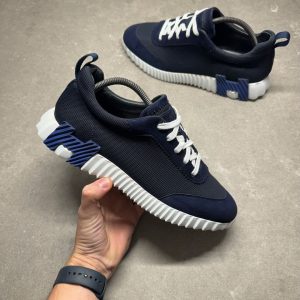 Hermes Bouncing Sneaker Navy Blue